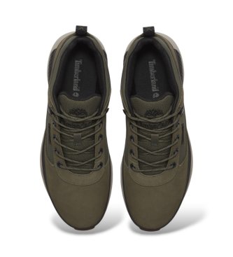 Timberland Baskets en cuir Field Trekker vertes