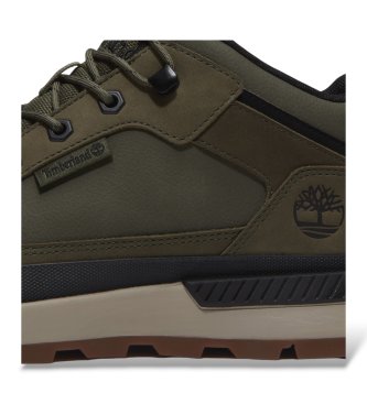 Timberland Baskets en cuir Field Trekker vertes