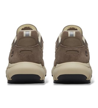 Timberland Hazel Lane taupe leather sneakers