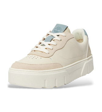 Timberland Sapatilhas de couro Laurel Court bege