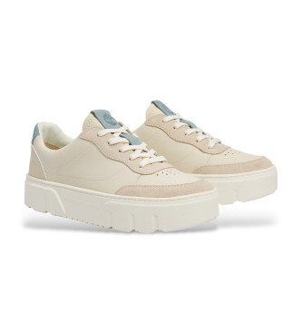 Timberland Sapatilhas de couro Laurel Court bege