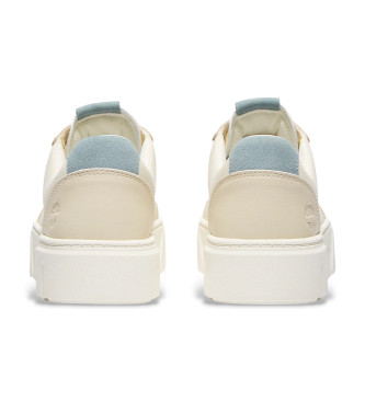 Timberland Sapatilhas de couro Laurel Court bege