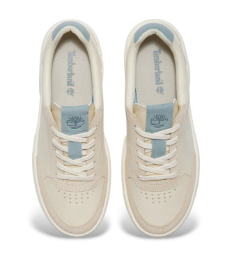 Timberland Sapatilhas de couro Laurel Court bege