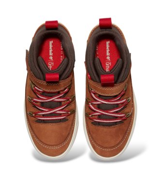 Timberland Baskets en cuir Lisbon Street marron