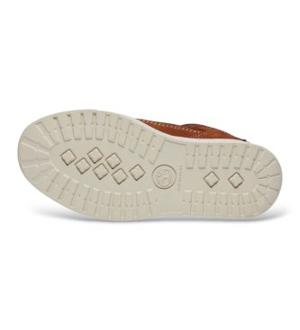 Timberland Baskets en cuir Lisbon Street marron
