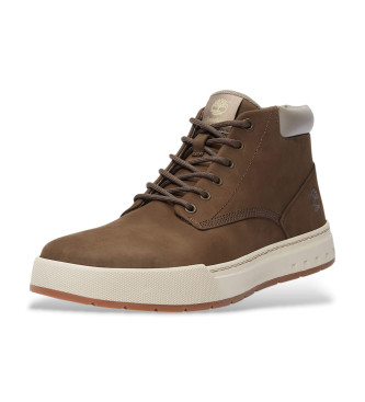 Timberland Baskets en cuir Maple Grove marron fonc