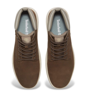 Timberland Baskets en cuir Maple Grove marron fonc