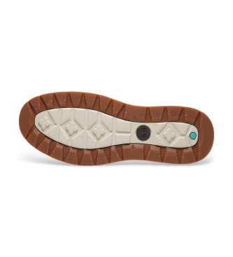 Timberland Baskets en cuir Maple Grove marron fonc
