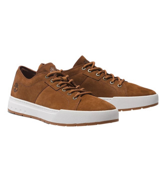 Timberland Maple Grove brown leather trainers