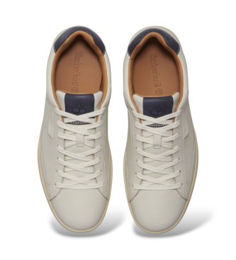 Timberland Portofino Pier Ledersneaker in Gebrochenem Weiß
