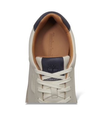 Timberland Portofino Pier Ledersneaker in Gebrochenem Weiß