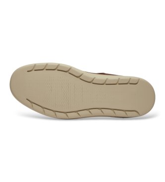 Timberland Skórzane trampki Portofino Pier w kolorze brązowym