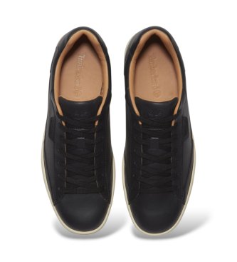 Timberland Skórzane trampki Portofino Pier w kolorze czarnym