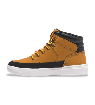 Timberland Pantoufles en cuir marron Seneca Bay