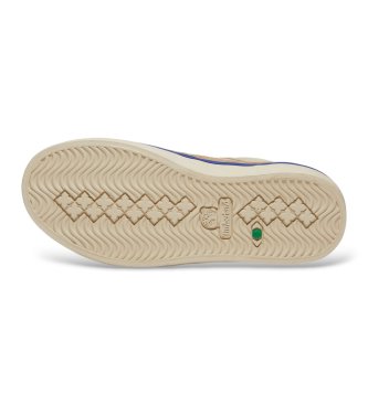 Timberland Beżowe skórzane trampki Stone Jump