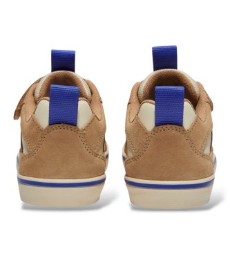 Timberland Beżowe skórzane trampki Stone Jump