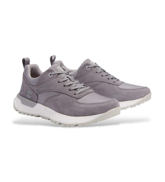 Timberland Leather Sneakers Voyager Park grey