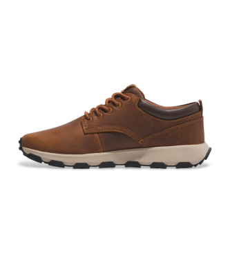 Timberland Sapatilhas de couro castanho Winsor