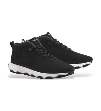 Timberland Zapatillas de piel Winsor negro