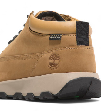 Timberland Tnis de couro castanho Winsor Park