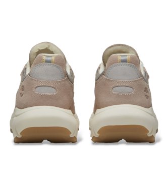 Timberland Hazel Lane beige leather sneakers