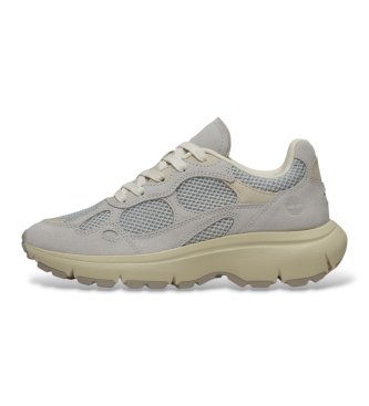 Timberland Hazel Lane gray leather sneakers