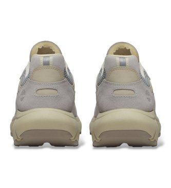 Timberland Hazel Lane gray leather sneakers
