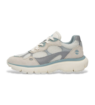 Timberland Hazel Lane trningssko i lysebl, beige lder