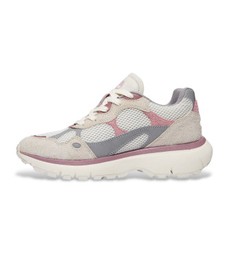 Timberland Hazel Lane hjemmesko i beige, pink lder