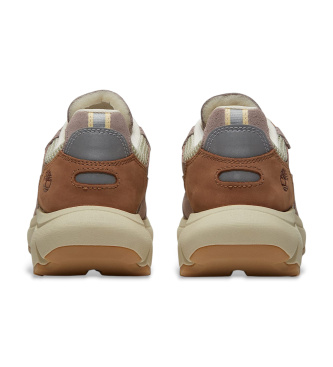 Timberland Hazel Lane slippers in beige, pink leather