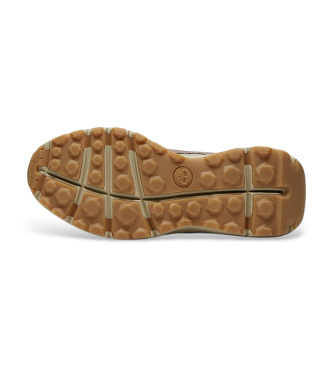 Timberland Hazel Lane slippers in beige, pink leather