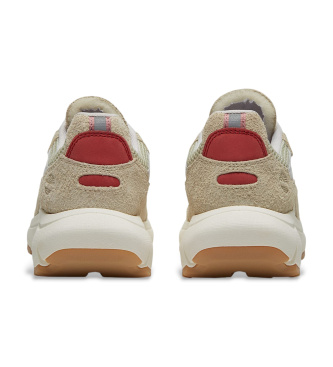Timberland Hazel Lane beige leather trainers