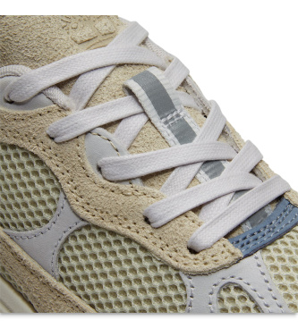 Timberland Hazel Lane beige leather trainers