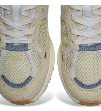 Timberland Hazel Lane beige leather trainers