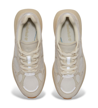 Timberland Hazel Lane Leather Sneakers white