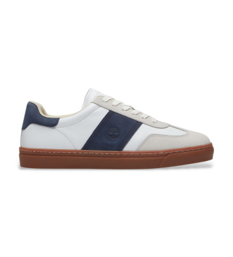 Timberland Lisbon Street white, blue leather trainers