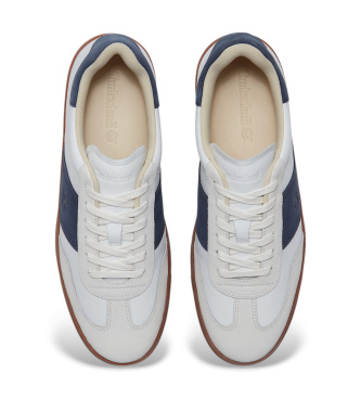 Timberland Lisbon Street white, blue leather trainers