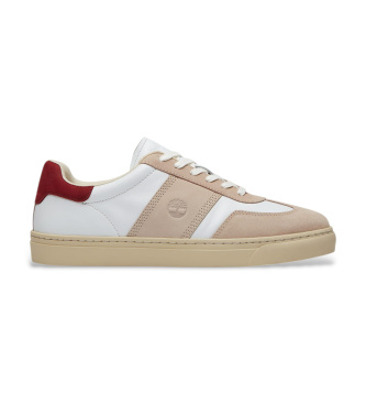 Timberland Lisbon Street beige leather trainers