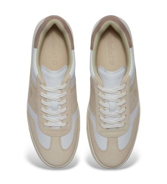 Timberland Lisbon Street beige leather trainers