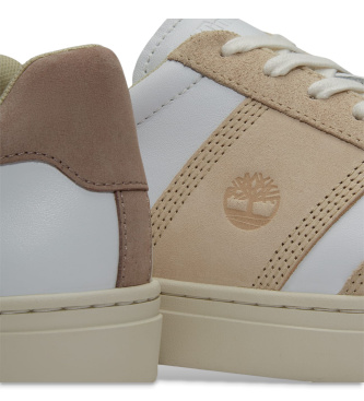 Timberland Lisbon Street beige leather trainers