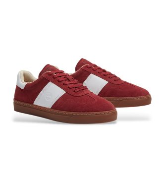 Timberland Sneakers in pelle bordeaux di Lisbon Street