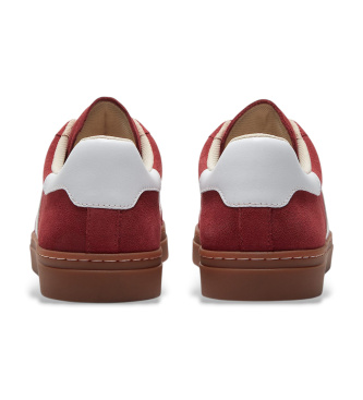 Timberland Sneakers in pelle bordeaux di Lisbon Street