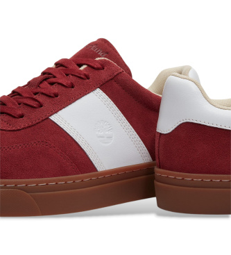 Timberland Sneakers in pelle bordeaux di Lisbon Street