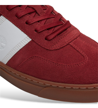 Timberland Sneakers in pelle bordeaux di Lisbon Street