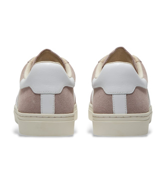 Timberland Lisbon Street pink leather trainers