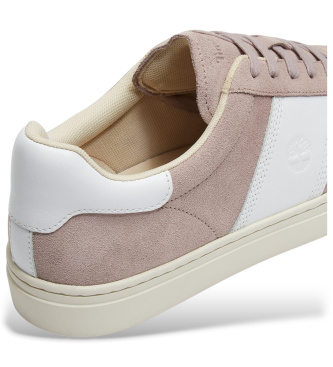 Timberland Lisbon Street pink leather trainers