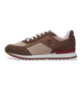 Timberland Scout Heights brown Leather Sneakers