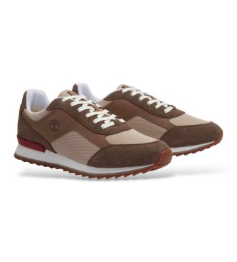 Timberland Scout Heights brown Leather Sneakers