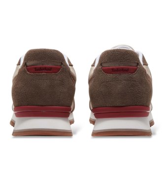 Timberland Scout Heights brown Leather Sneakers