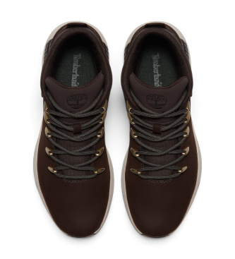 Timberland Zapatillas Sprint Trekker Mid marrón oscuro